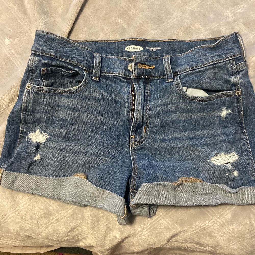 Old Navy boyfriend short midrise